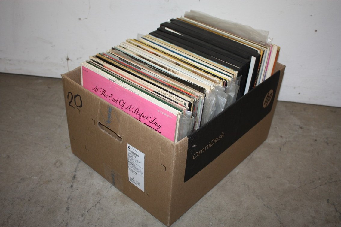 Large Lot Of 50+ Estate Vinyl LPs, Unpicked