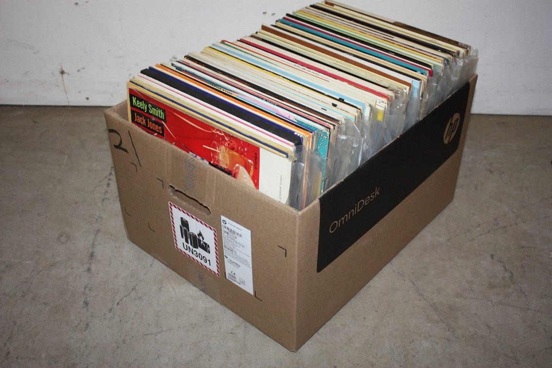 Large Lot Of 50+ Estate Vinyl LPs, Unpicked