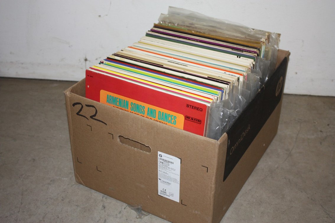 Large Lot Of 50+ Estate Vinyl LPs, Unpicked