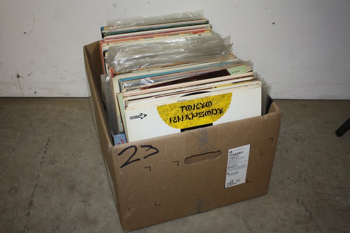 Large Lot Of 50+ Estate Vinyl LPs, Unpicked
