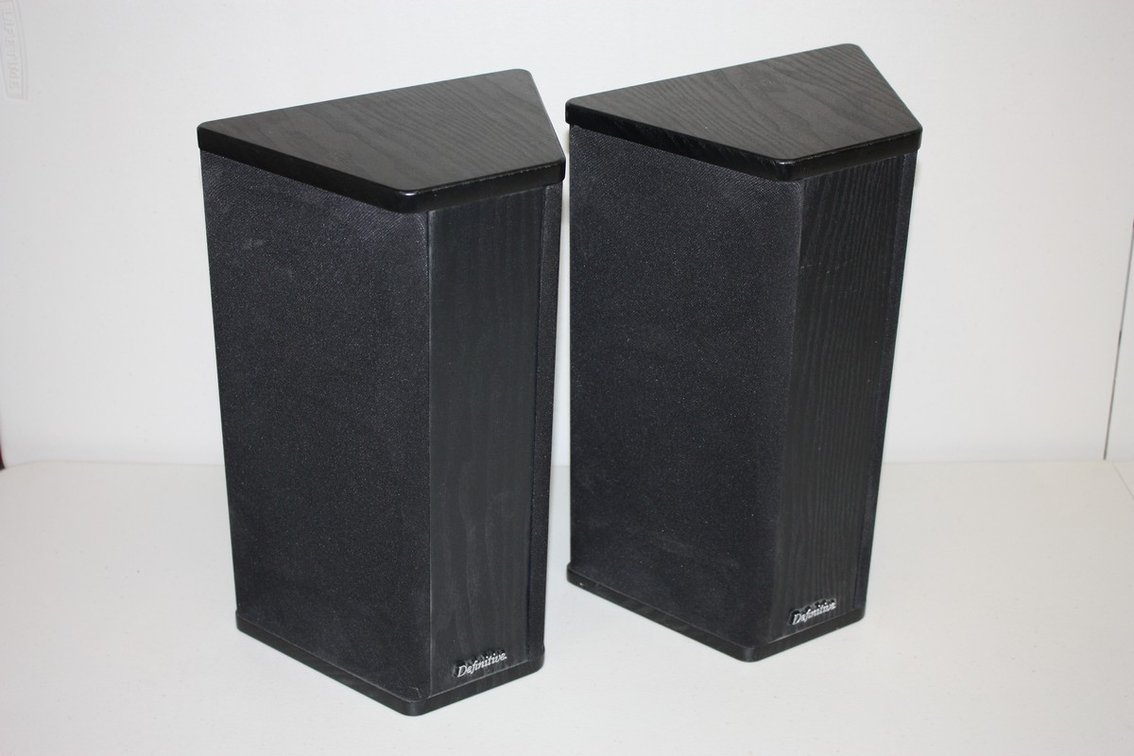 Definitive Technology Pair Of Bookshelf Speakers, Model BP-2X, Black