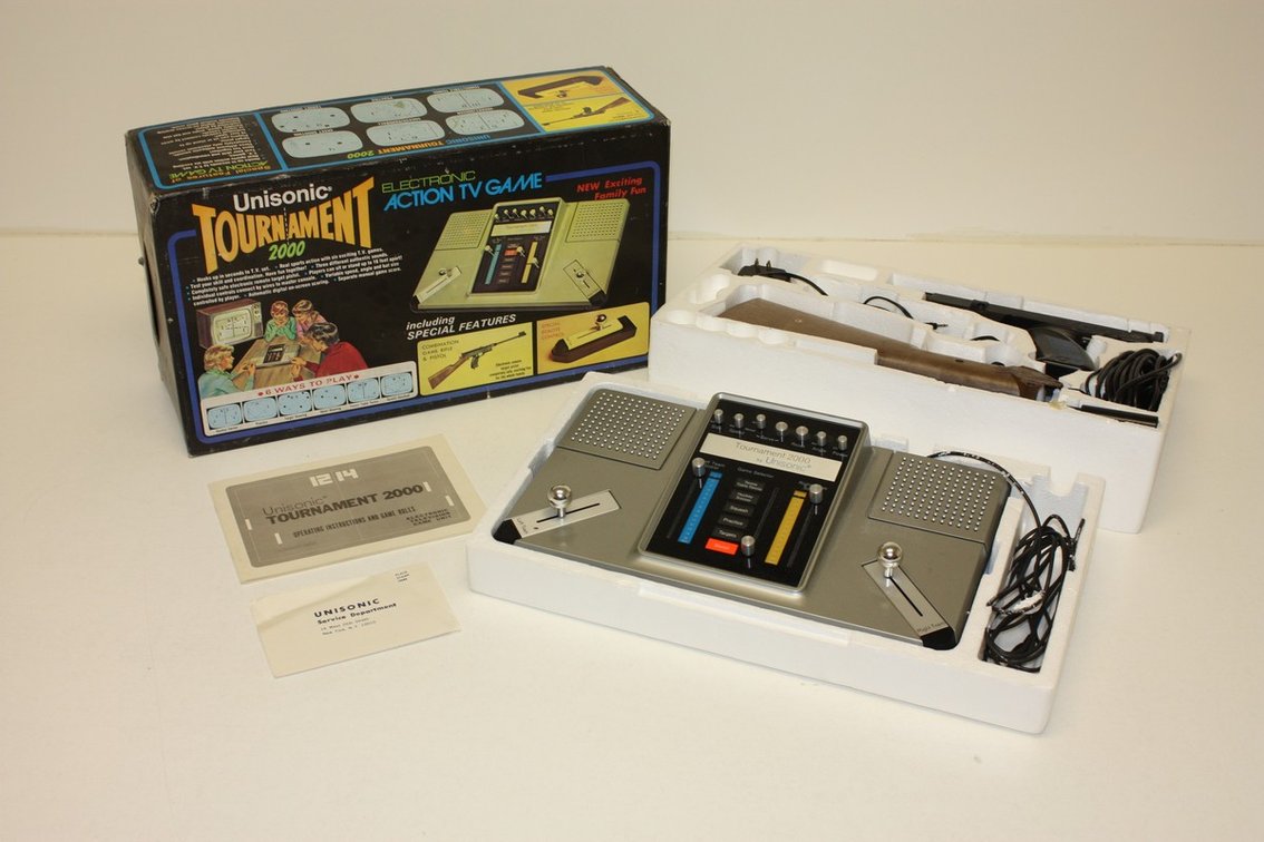 Unisonic Tournament 200 Action TV Game In Original Box
