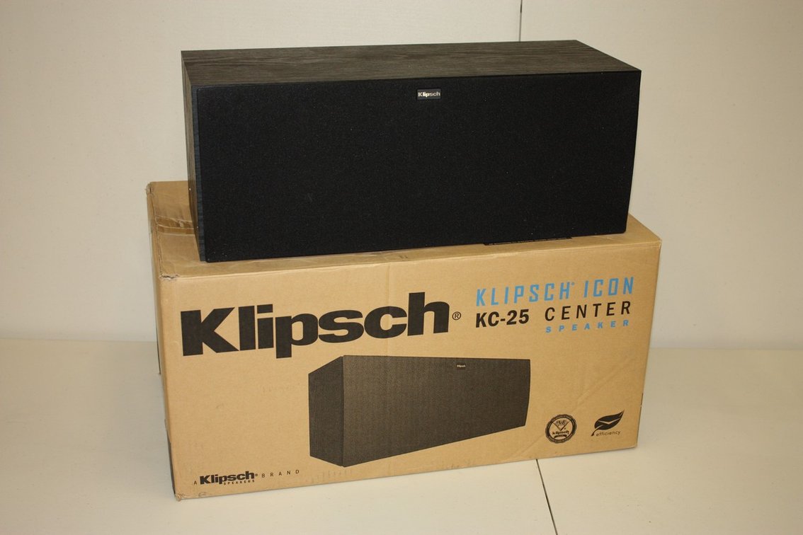 Vintage Klipsch Icon KC-25 Center Channel Speaker In Box