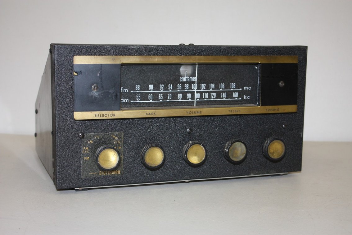 Craftsman 800 AM/FM Tube Tuner