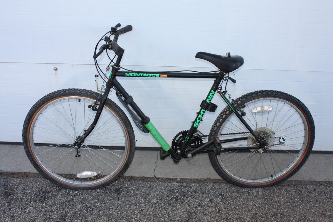Vintage Schwinn Montague BiFrame Folding Bicycle, For Parts Or Repair