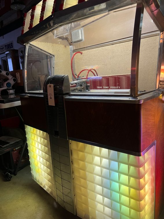 Vintage 1950’s AMI E-120 Coin-Op Jukebox,