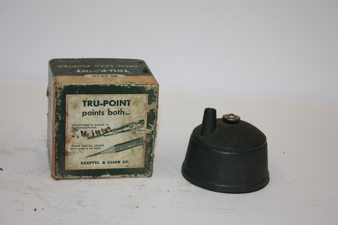 Lot Of Two Tru-Point Pencil Lead Pointers, One New In Box