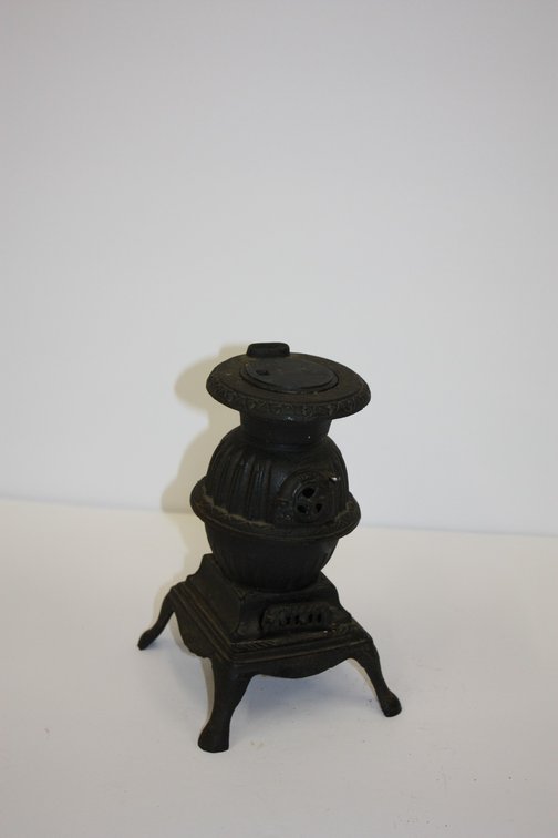 Vintage Cast-Iron Stove, Reproduction