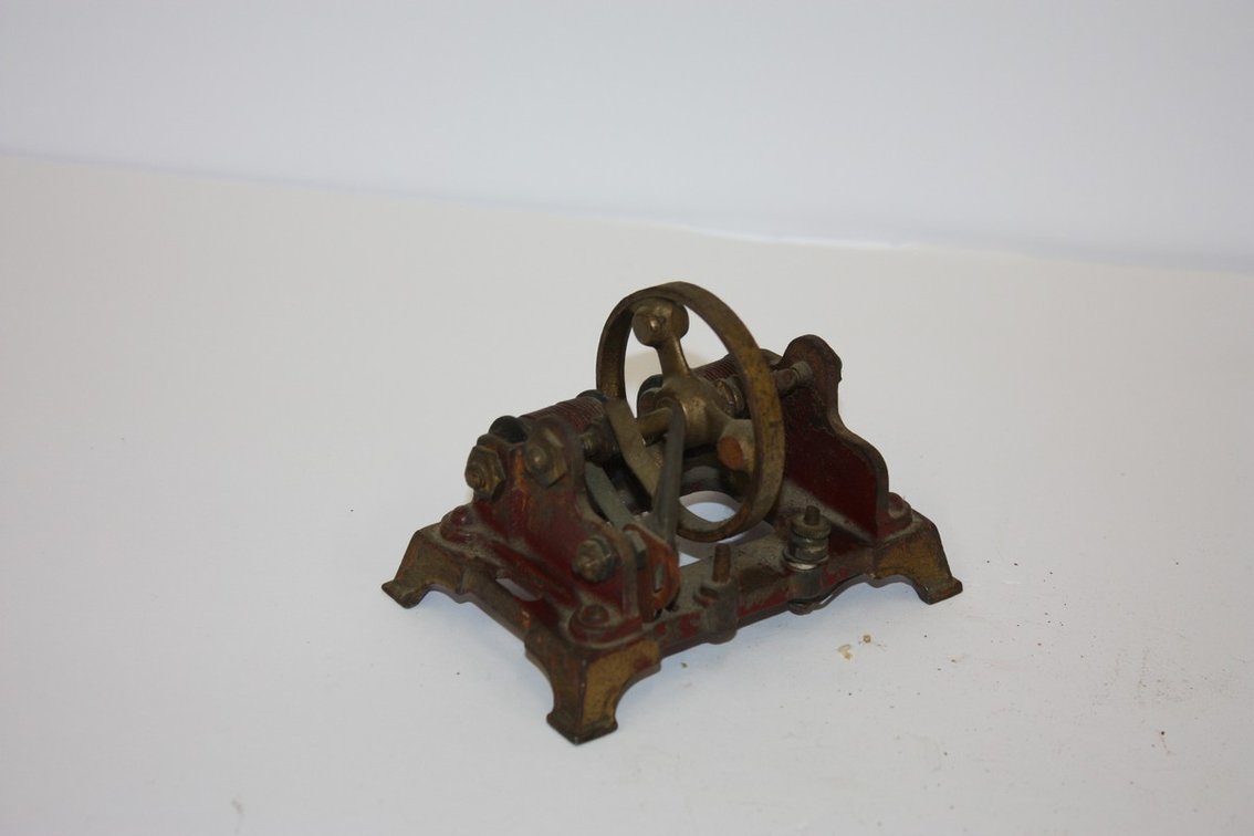 Vintage Cast-Iron Toy Motor