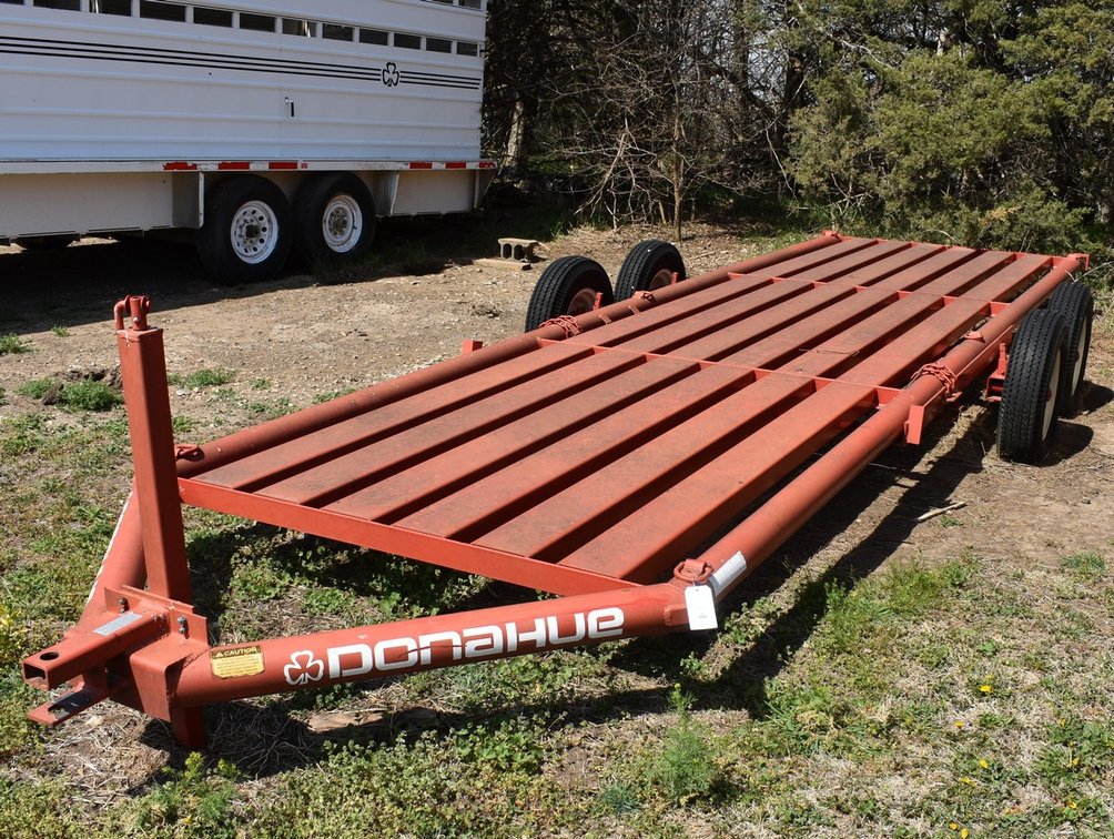 2013 Donahue 16 Ft Implement Trailer