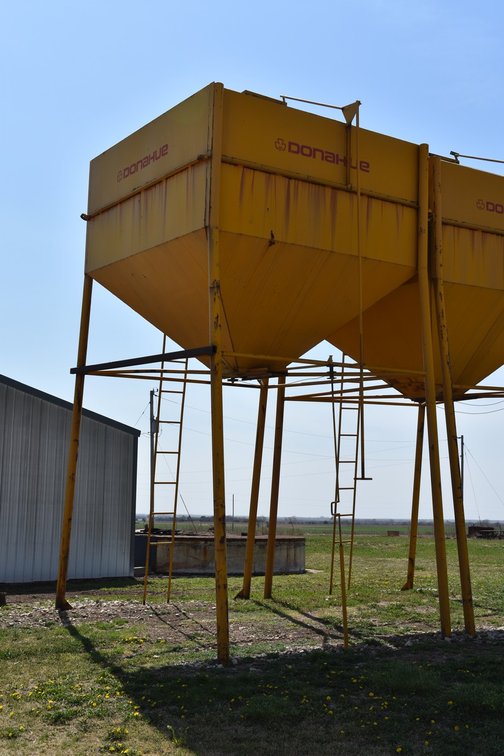 Overhead Grain Bin