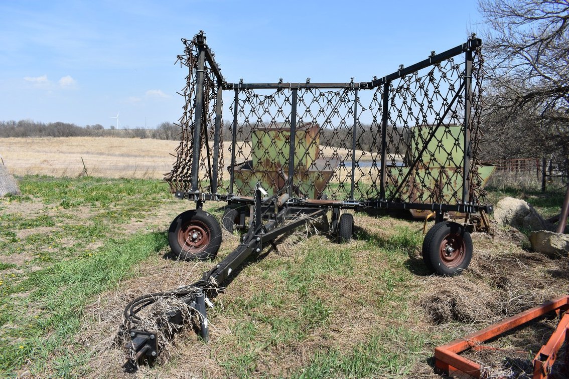 Hydraulic Chain Drag Pasture Harrow