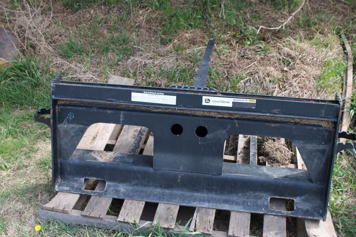 John Deere Worksite Pro Bale Spear