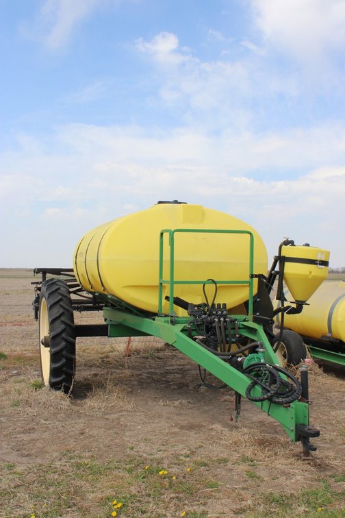 AG Spray Equipment Tank on Trailer
