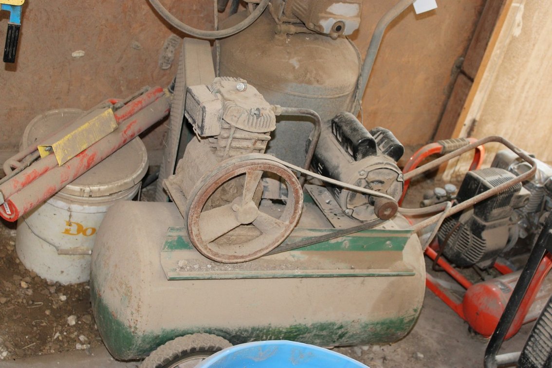 Two Portable Air Compressors (For Parts)