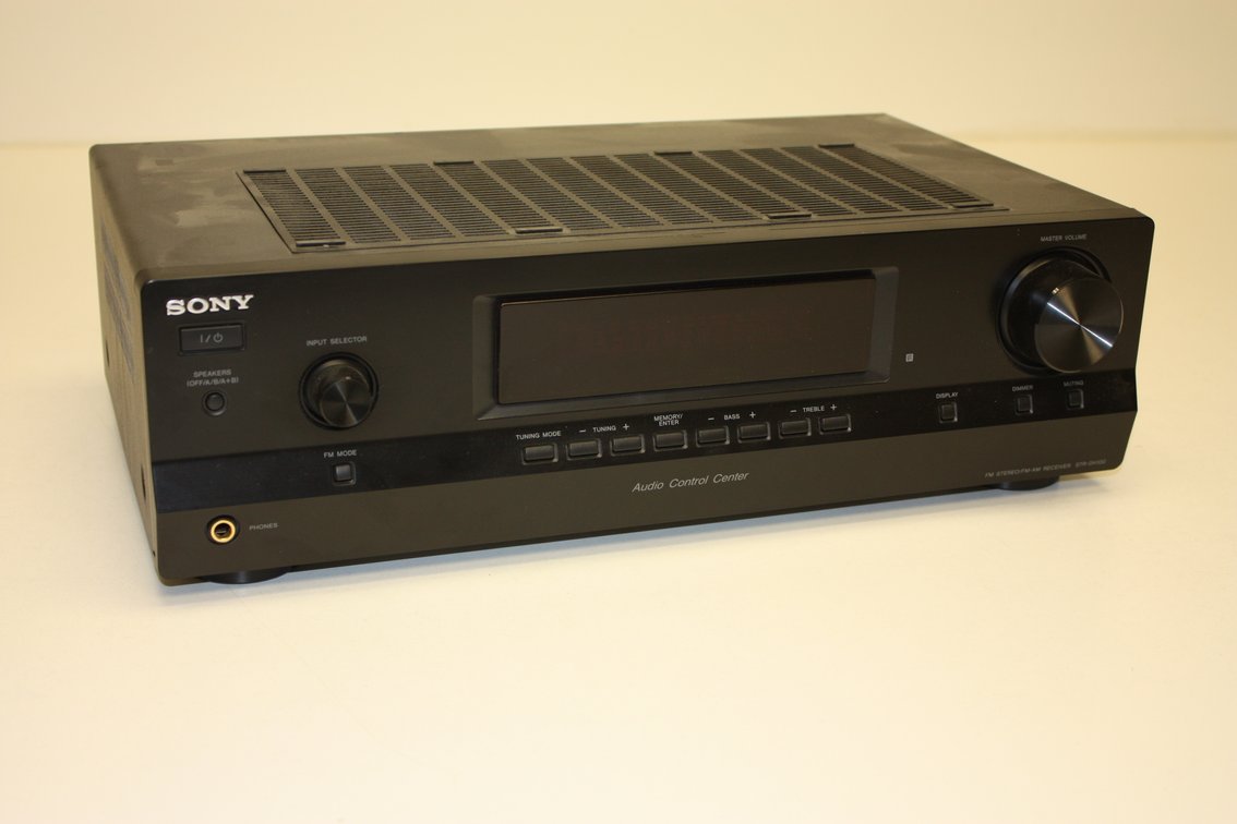 VINTAGE SONY AUDIO CONTROL CENTER FM STEREO RECEIVER STR-DH100