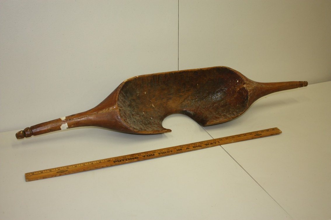 Antique Wooden Oxen Yolk Farm Tool 46in