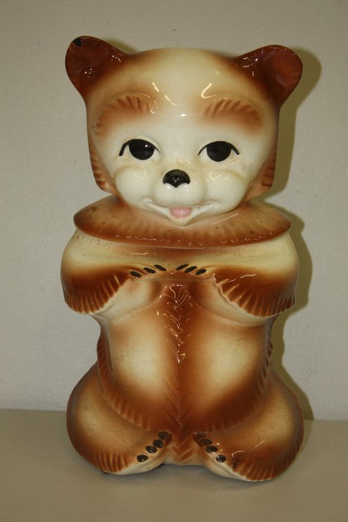 1950s Ceramic Bear Cookie Jar