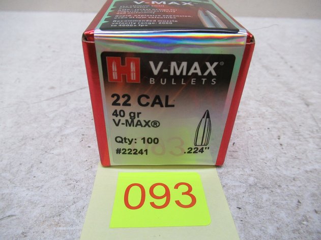 Image for Hornady 22 Cal V-MAX Bullets