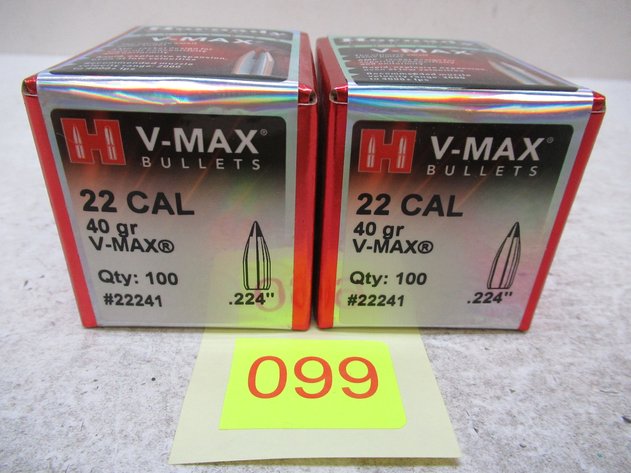 Image for Hornady 22 Cal V-MAX Bullets