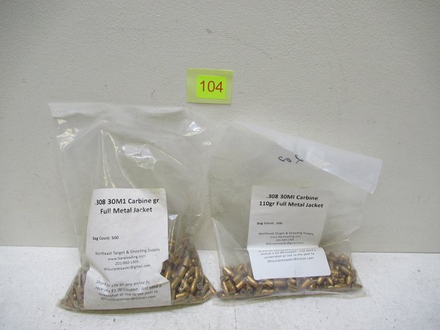 Image for .308 30M1 Carbine Bullets