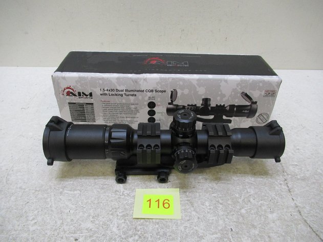 Image for Aim Sports 1.5-4x30 CQB Scope