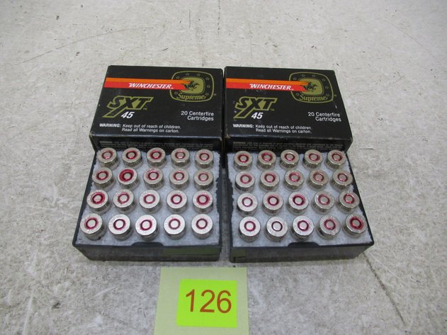Image for Winchester SXT 45 Auto Ammo