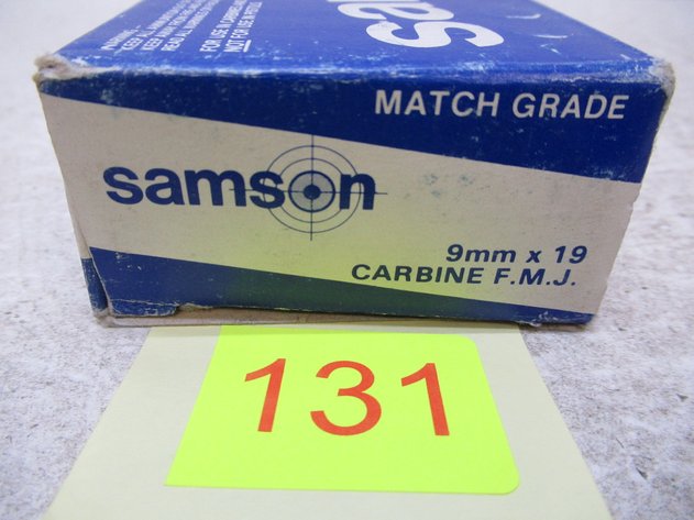 Image for IMI Samson 9mm Carbine Ammo