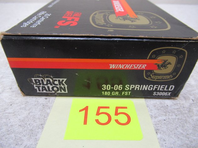 Image for Winchester 30-06 Black Talon Ammo