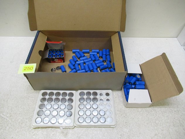 Image for Large Lot of CR2032 & CR123 Batteries