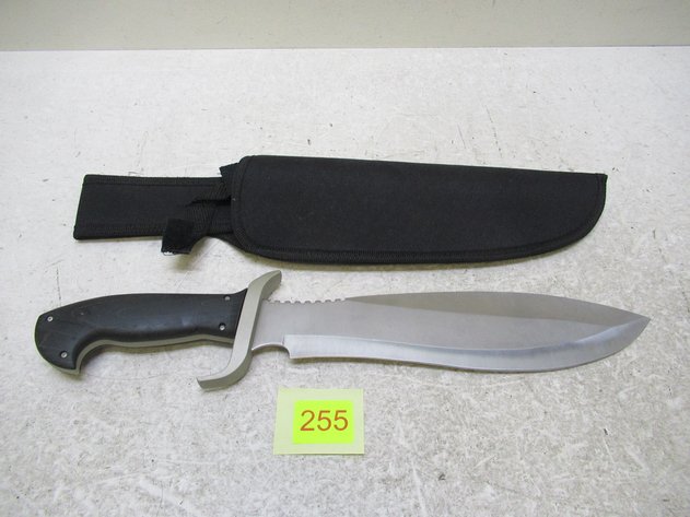 Image for Large Bowie Style Fixed Blade Knife
