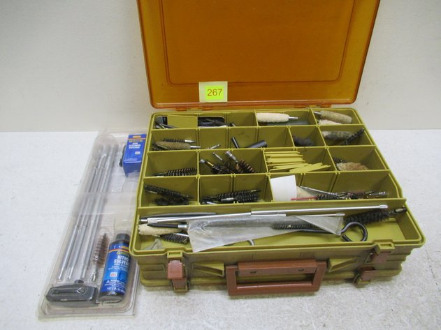 Image for Lot of Gun Cleaning Items