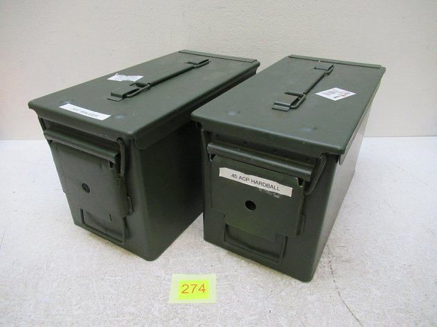 Image for Two 50 Cal Ammo Cans