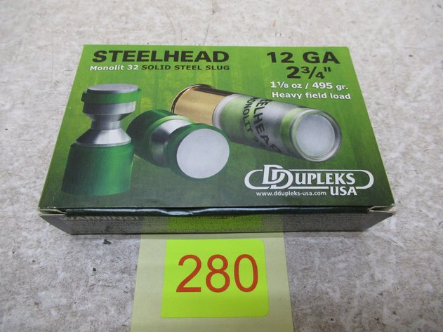 Image for Dupleks Steel Head Monolit 32 12GA Solid Steel Slugs