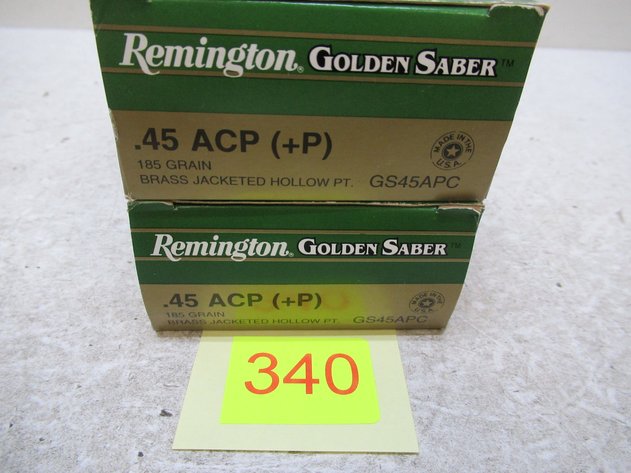 Image for Remington Golden Saber 45ACP +P Ammo