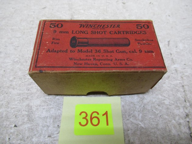 Image for Vintage Winchester 9mm Long Shot Cartridges