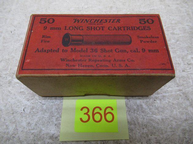 Image for Winchester 9mm Long Shot Cartridges
