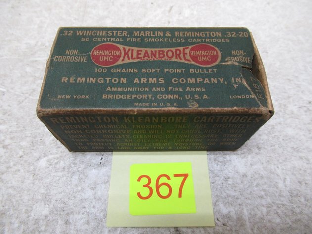 Image for Vintage 32 Winchester (32-30) Ammo Box