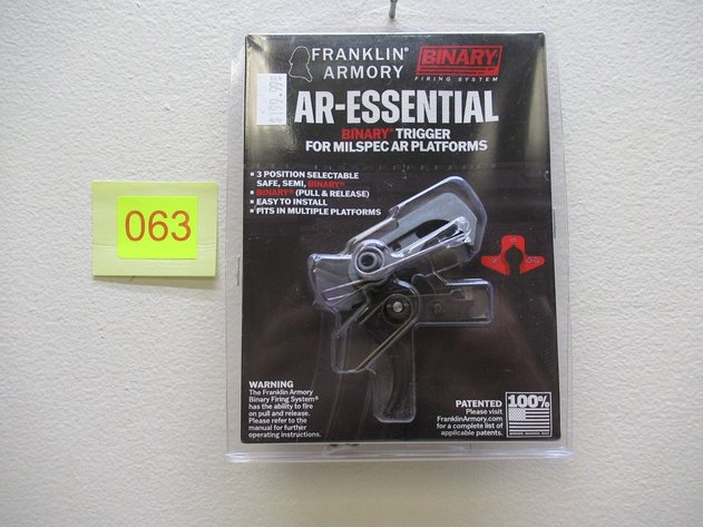Image for Franklin Armory Binary AR Essential Trigger