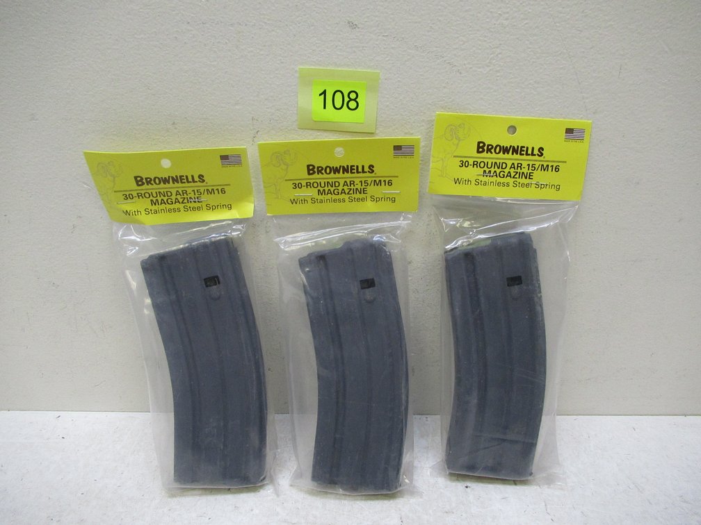 3 Brownells AR15 Mags