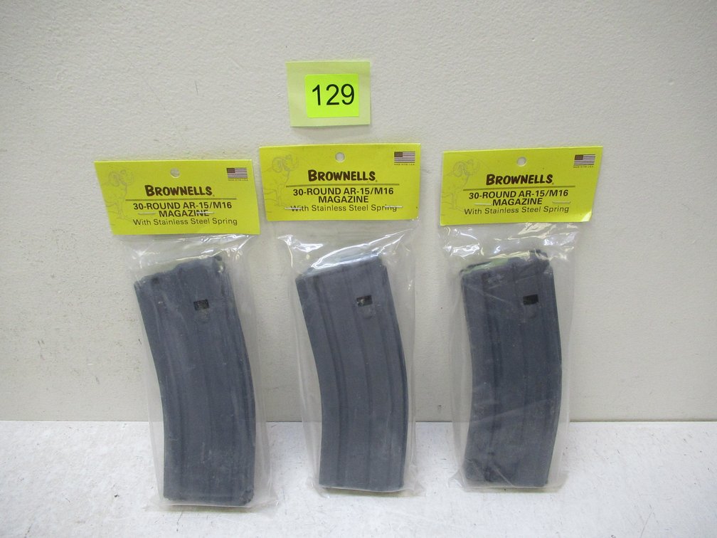 3 Brownells AR15 Mags