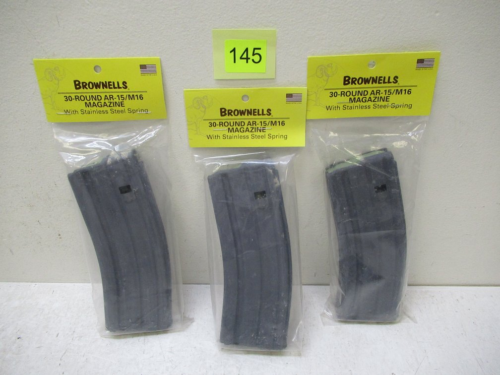 3 Brownells AR15 Mags