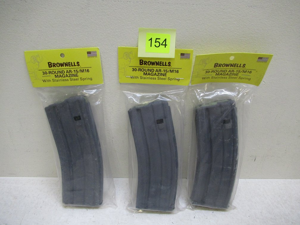 3 Brownells AR15 Mags