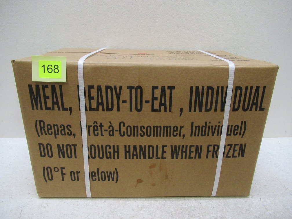 Case of MRE Meals
