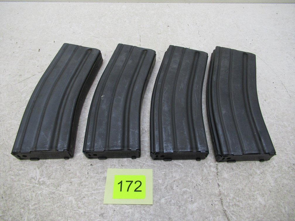 4 Metal AR Mags