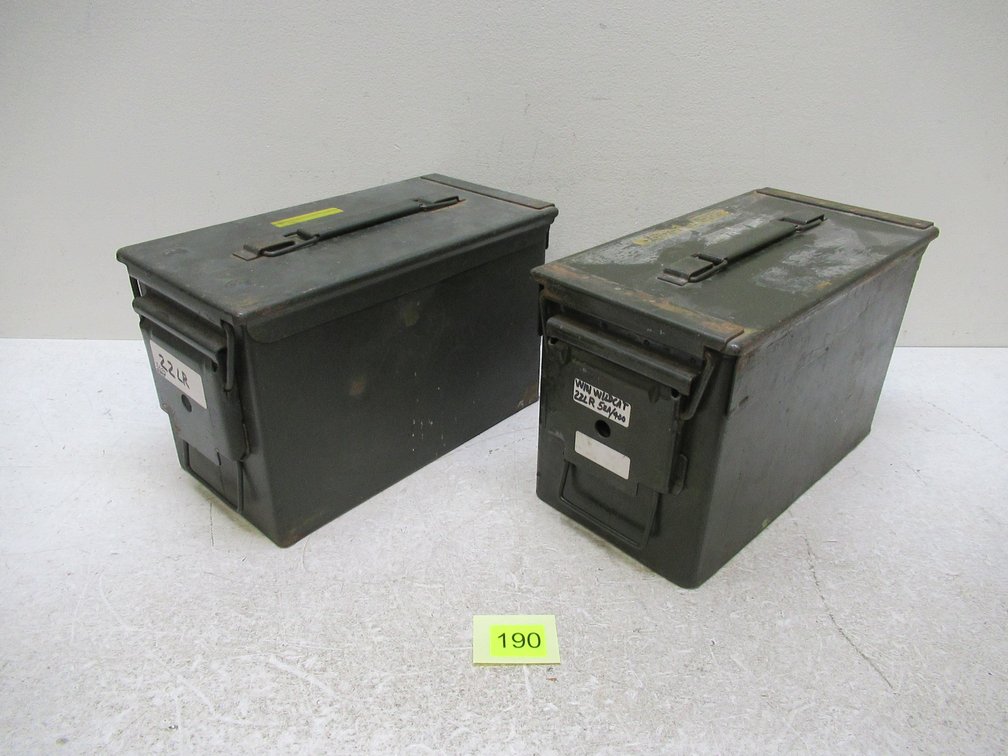 2 50Cal Ammo Cans