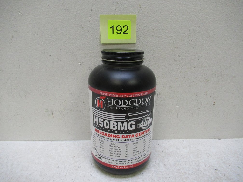 Hodgdon H50BMG Rifle Powder