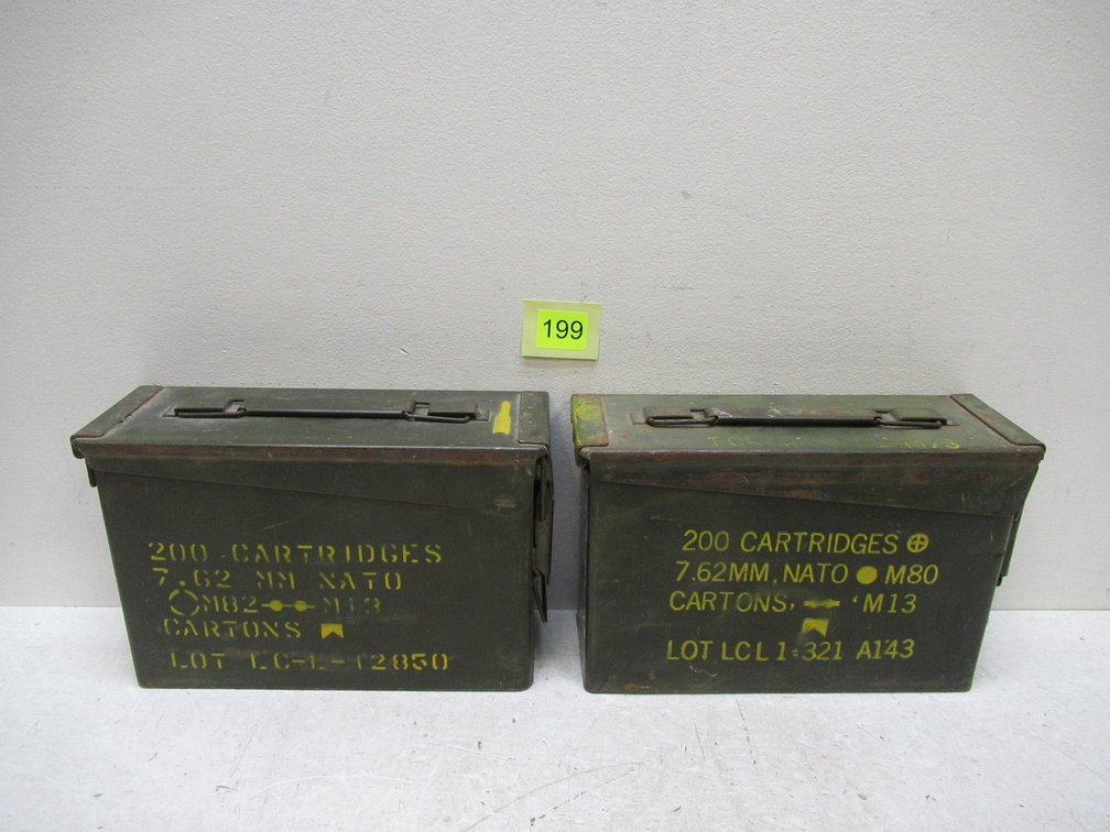 2 30Cal Ammo Cans