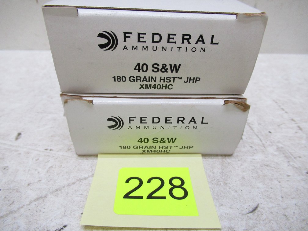 40S&W JHP Ammo