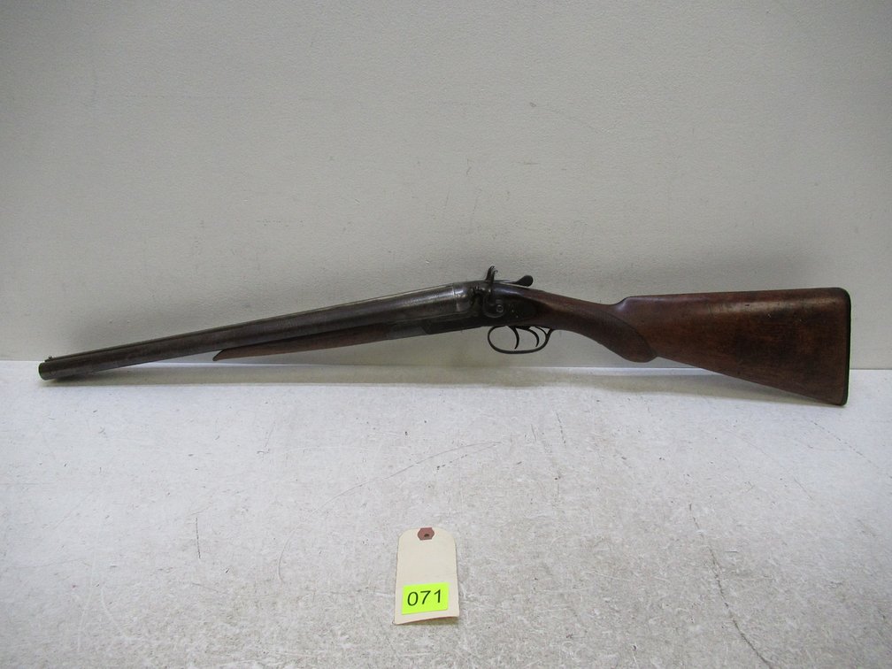 Antique L.C. Smith 12GA SxS Coach Gun